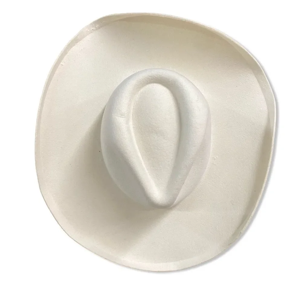 Lack Of Color Melodic Fedora Ivory White Wide-Brimmed Hat Revolve As Is